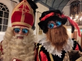 Het zijn de Sint en zijn trouwe Piet.
